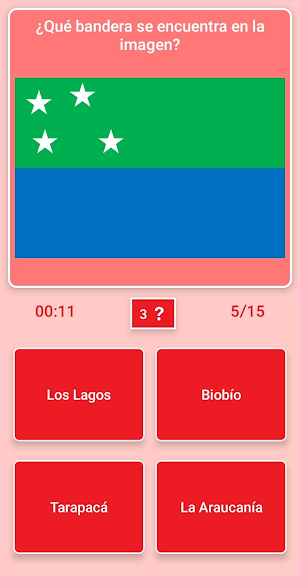 Mapa de Chile - Quiz Screenshot 2