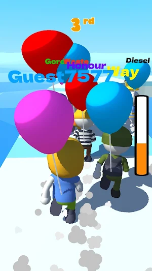 Balloon fall heroes Screenshot 0