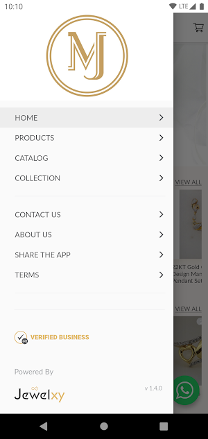 MJ Ornaments - CZ Gold Jewellery Manufacturer App Screenshot 2