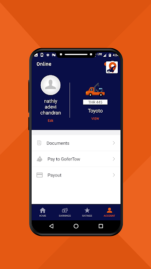 GoferTow Driver Screenshot 1