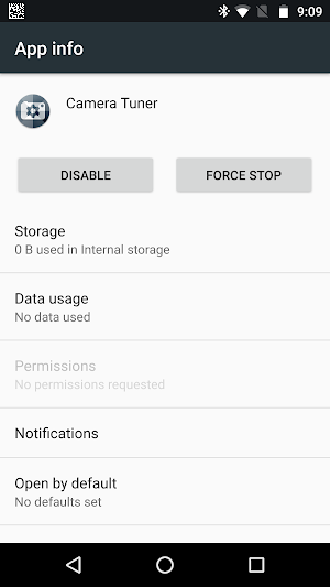Camera tuner for Moto G (5S) Plus Screenshot 0