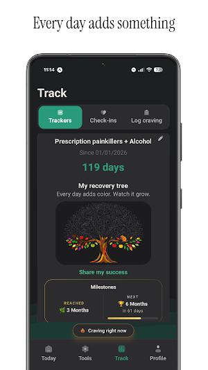 Craving Toolkit for Addiction Screenshot 2