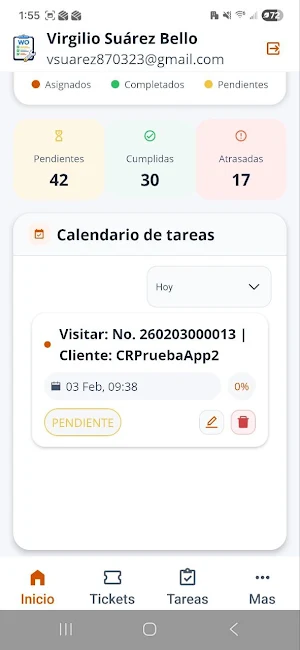 Work Orders Screenshot 2