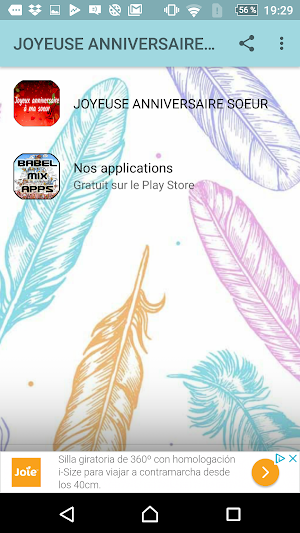 JOYEUSE ANNIVERSAIRE SOEUR Screenshot 0