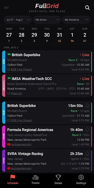 FullGrid Motorsports Screenshot 0