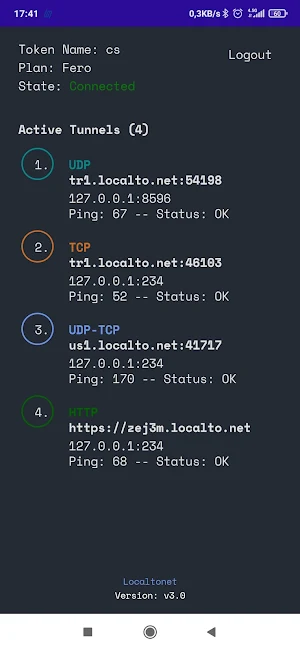 Localtonet Screenshot 3