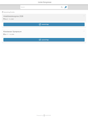 Lücke Kongresse Screenshot 2