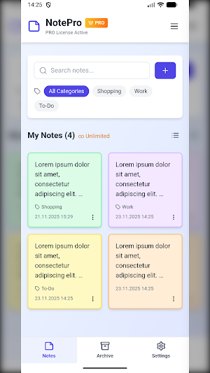NotePRO - Secure Notes & Diary Screenshot 0