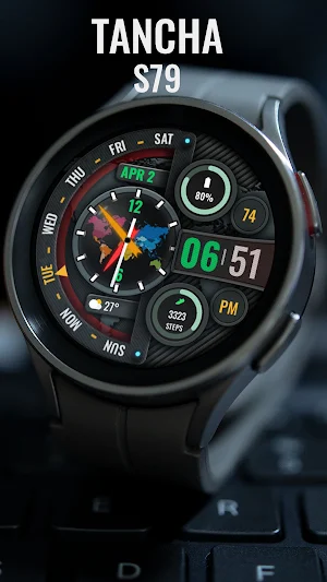 Tancha S79 Hybrid Watch Face Screenshot 1