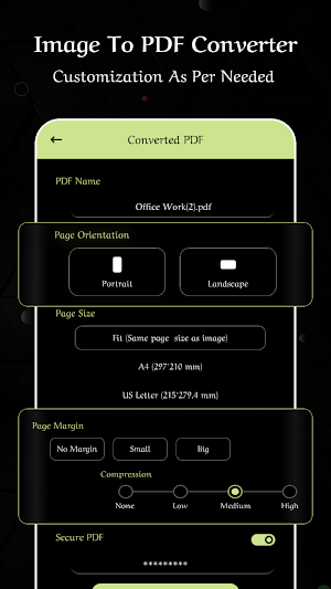 Images to PDF Converter Editor Screenshot 2