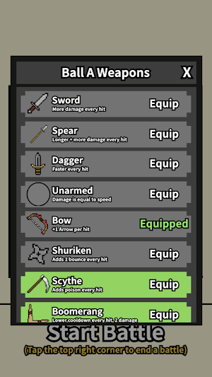Weapon Ball Fight Screenshot 1