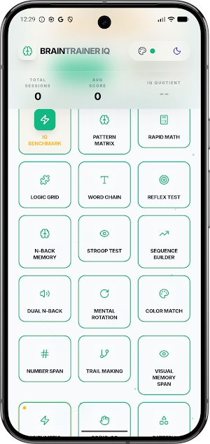 Brain Trainer & iQ Test Pro Screenshot 3