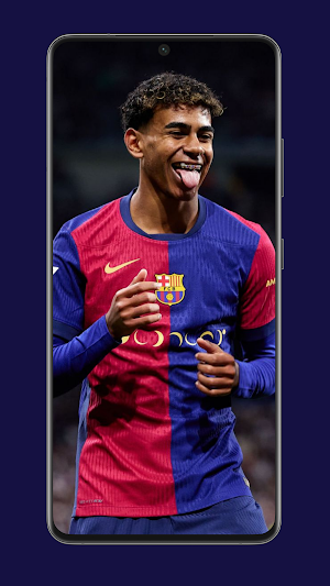 Soccer Lamine Yamal Wallpaper Screenshot 1