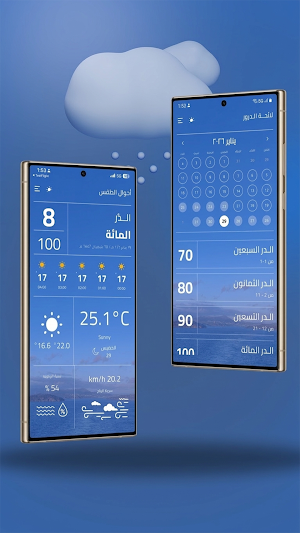 تقويم (حسابات) الدرور Screenshot 3