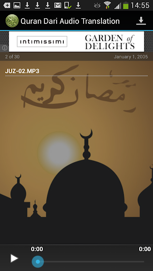 Quran Dari Audio Translation Screenshot 1
