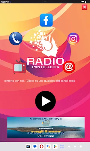 Radio Pantelleria Screenshot 1
