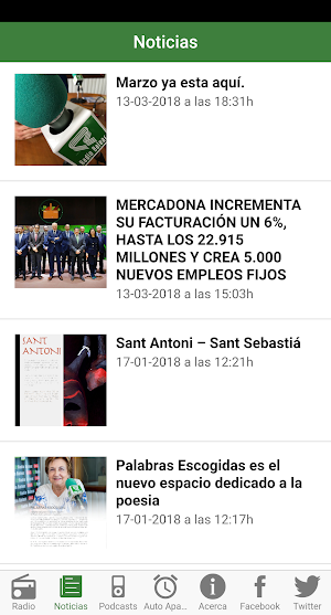 Radio Balear Directo Screenshot 1
