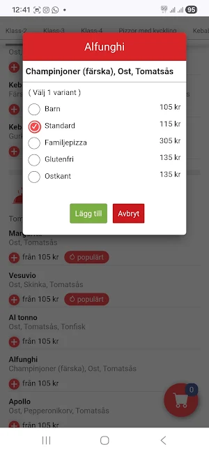 Torsby Pizzeria Screenshot 1