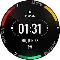 Galaxy Time Pro: Watch face