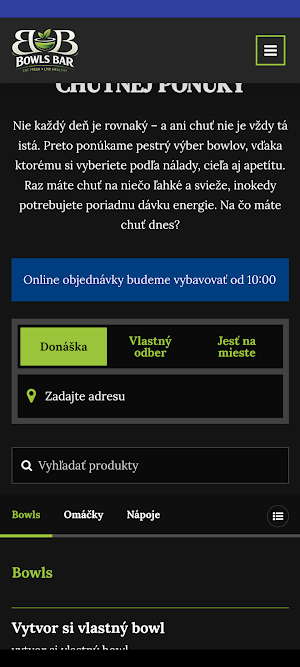 Bowls Bar Fresh Screenshot 0