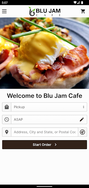 Blu Jam Cafe Screenshot 0