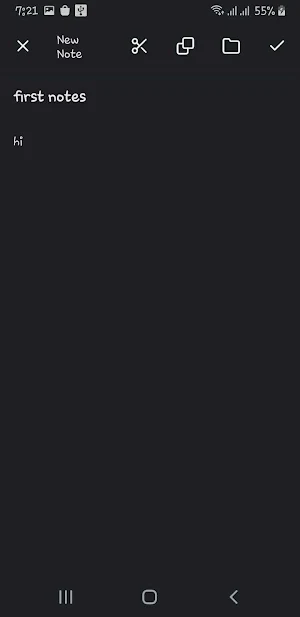 Thewa Notes Screenshot 2