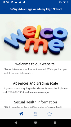 DeVry Advantage Academy Screenshot 0