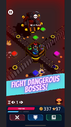 Idle Space Tower Defense! Screenshot 3