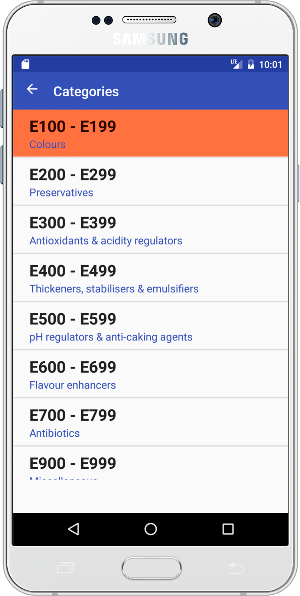 E Numbers - Food additives Screenshot 3