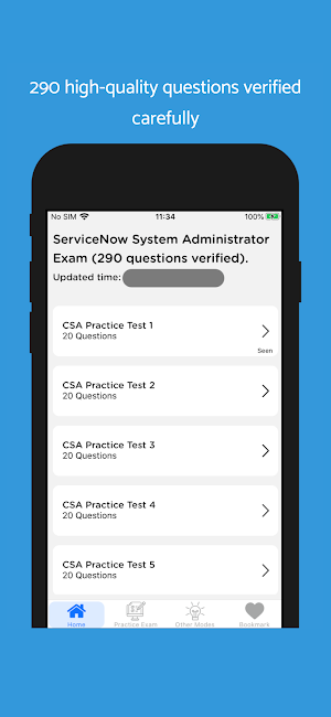 ServiceNow System Admin Exam Screenshot 0