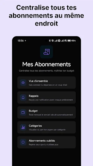 Mes Abonnements Screenshot 0