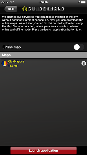 Cluj-Napoca GUIDE@HAND Screenshot 2