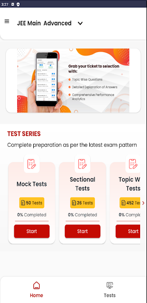 TEJAS TEST Screenshot 1