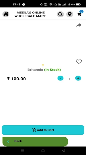 Meena's Online Wholesale Mart Screenshot 2