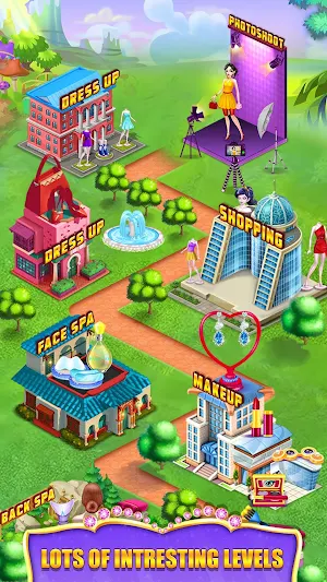 Top Model Girl - Super Model Girls Growth Diary Screenshot 1