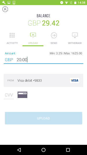 NETELLER - fast, secure and global money transfers Screenshot 2