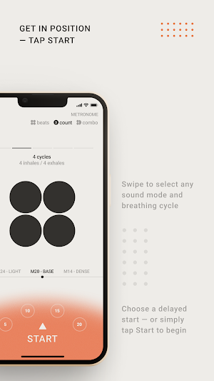 Yoga Metronome • FYSM Screenshot 2