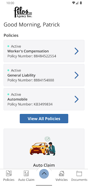 Filos Agency, Inc. Screenshot 1
