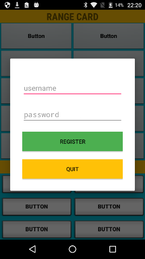 oRange Terminal Screenshot 1