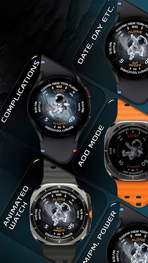 Space Watch Face 153 Screenshot 1