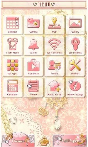 Regal Love Wallpaper Theme Screenshot 2