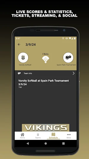 Jasper Vikings Athletics Screenshot 2