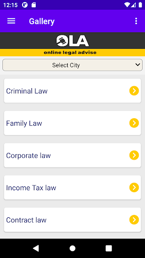 Online Legal Advise Screenshot 0