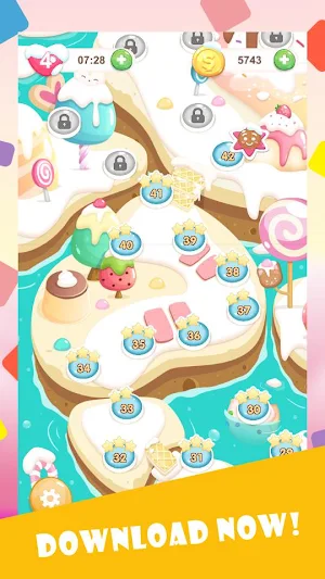 Cake Land - Line Match 3 Screenshot 0