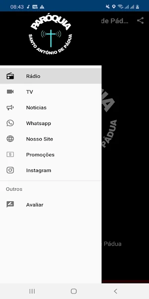 Paróquia Santo Antônio de Pádua Screenshot 2