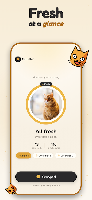 CatLitter: Litter Box Reminder Screenshot 2