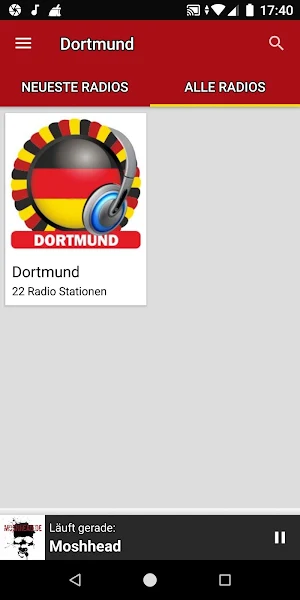 Radiosender Dortmund - Deutsch Screenshot 3