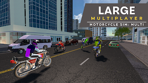 Motorcycle Sim: Multi Screenshot 1