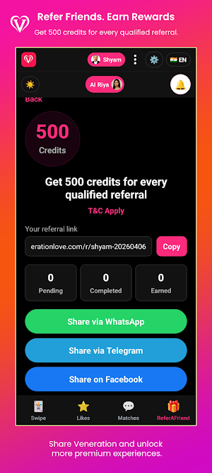 Veneration: Love & Dating App Screenshot 2
