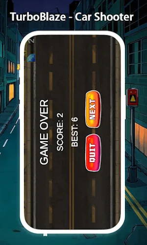 TurboBlaze - Car Shooter Screenshot 1